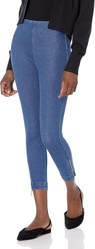 Lyssé Women's Misses Denim Cuffed Crop in Saudi Arabia