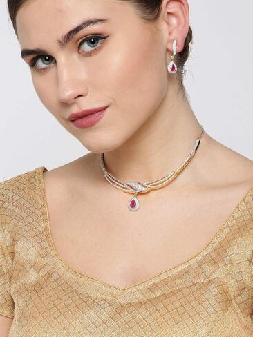 مجموعة مجوهرات Priyaasi AD المرصعة للسيدات من Priyaasi in Kuwait