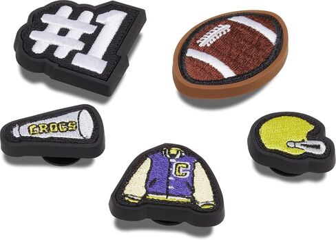 Crocs Jibbitz 5-Pack Sport Shoe Charms | Jibbitz in Saudi Arabia