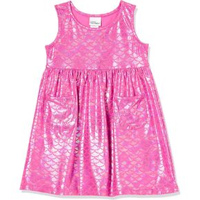 Girls' UPF 50+ Dahlia Sleeveless Dress W/Pockets