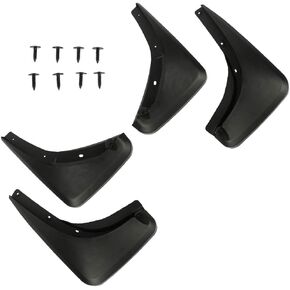 ECCPP Front Rear Mud Flaps Splash Guards Fit for Jeep Renegade 2015-2020 (Not Fit Trailhawk Models) Mud Guards