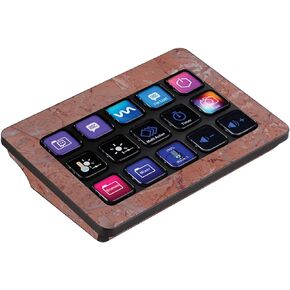 MightySkins Skin Compatible with Elgato Stream Deck MK.2 - Pink Marble | Protective, Durable, and Unique Vinyl Decal wrap Cover | Easy to Apply, Remove, and Change Styles | Made in The USA