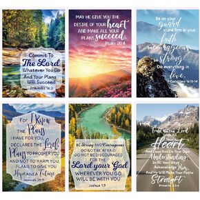 Fancy Land Religious Graduation Cards Christian Congrats Grads Greeting Cards with Envelopes for Celebrating Grads Party Favors Students Gifts 12Pcs