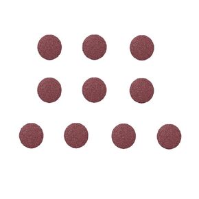 Unifizz Flocked Sandpaper Round SelfAdhesive Sandpaper Polishing Disc 7 Inch 180mm 60 Grit Wet Dry Sanding Pads Angle Grinder Polish Pads for Polishing 10 PCS