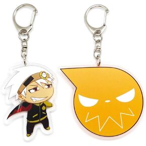 Inc. - Set of 2 Soul Eater Acrylic Keychain Soul Eater Evans