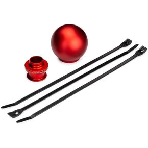 ACUITY Instruments Poco Low-Profile Shift Knob in Satin Red Anodized Finish (M10x1.5 Thread)…