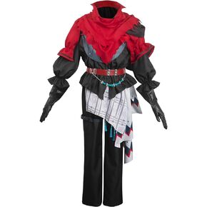 Mens Joshua Cosplay Costume Joshua Rosfield Red Black Outfits Suit Halloween Uniform