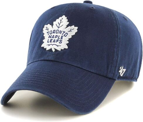 قبعة قابلة للتعديل من العلامة التجارية '47 - Clean UP Toronto Maple Leafs، أزرق داكن، مقاس واحد in Saudi Arabia