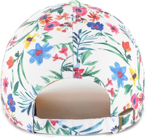 '47 MLB Los Angeles Dodgers Women's Highgrove Clean Up Adjustable Hat - Floral, Floral, One Size in Saudi Arabia