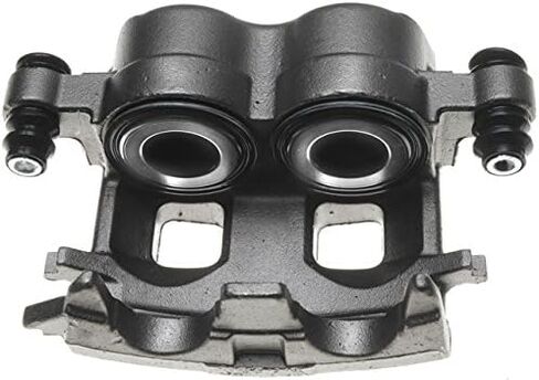 ACDelco Gold 18FR2071 مجموعة مكابح قرص الفرامل الأمامية للراكب الأمامي (جاهزة للاحتكاك غير مطلية)، مُعاد تصنيعها in Saudi Arabia