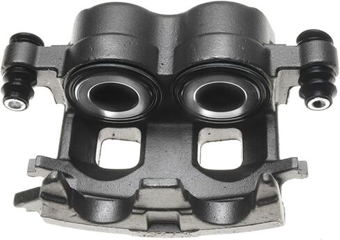 ACDelco Gold 18FR2071 مجموعة مكابح قرص الفرامل الأمامية للراكب الأمامي (جاهزة للاحتكاك غير مطلية)، مُعاد تصنيعها in Saudi Arabia