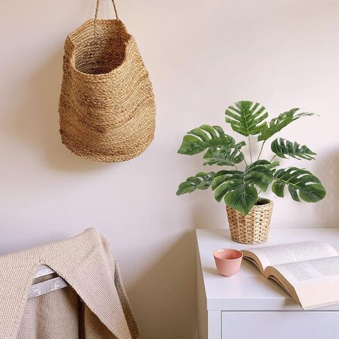 Rinlong Fake Alocasia Amazonica Tropical Safari Jungle Leaves Artificial Plants for Home Hawaiian Decor Indoor African Mask Plant in Saudi Arabia