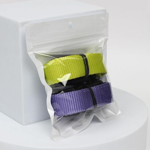 Replacement Collar Strap,E Collar Replacement Strap, 3/4 Inch Replacement Collar for All Vibrating and Anti Bark Training Shock Collars - Durable & Adjustable - Green & Purple in Saudi Arabia