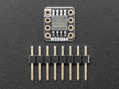 QSPI DIP Breakout Board - W25Q64-64 ميجابايت 8 ميجابايت - W25Q64JVSSIQ in Kuwait
