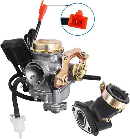 20 مللي متر 50cc 60cc 80cc 100cc المكربن ​​كبير تتحمل Carb استبدال ل GY6 139QMB 139QMA سكوتر الدراجة ATV in Saudi Arabia