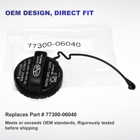 Gas Cap Replacement, Gas Cap Lock, Locking Gas Cap 7730006040 Compatible with TOYOTA Camry Corolla 4Runner Avalon Highlander FJ Land Cruiser Matrix Rav4 Sequoia Sienna Tacoma in Saudi Arabia