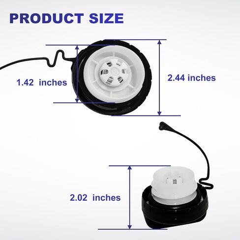 Gas Cap Replacement, Gas Cap Lock, Locking Gas Cap 7730006040 Compatible with TOYOTA Camry Corolla 4Runner Avalon Highlander FJ Land Cruiser Matrix Rav4 Sequoia Sienna Tacoma in Saudi Arabia