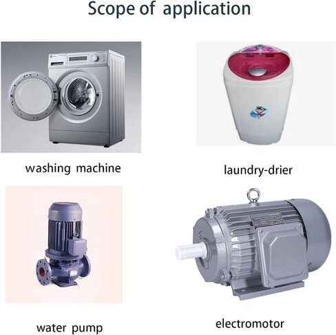 تشغيل مكثف 35 فائق التوهج AC 450VAC 50/60 هرتز CBB60 مكثف تشغيل على شكل أسطوانة لمضخة المحرك، تشغيل التيار المتردد والتيار المستمر واستخدام الغسالات وآلات الطاقة الرملية، إلخ in Saudi Arabia