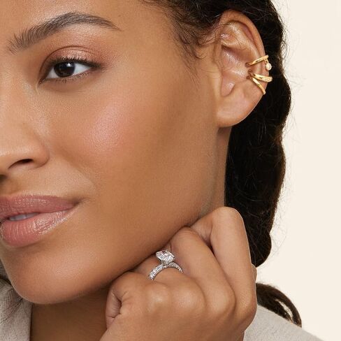 Gold Ear Cuff Earrings for Women Non Piercing, 14K Gold Plated Ear Cuffs Non Piercing, Clip-On Cartilage Earring, Fake Earrings For Women in Saudi Arabia