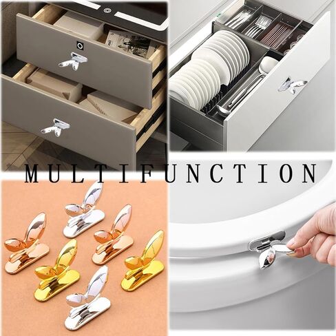 6 قطع رافع مقعد المرحاض، مقبض غطاء المرحاض الأنيق ذاتي اللصق، تجنب لمس الغطاء، الحفاظ على نظافة اليد، أدوات رفع غطاء المقعد، ملحقات الحمام للمكتب، المدرسة، المنزل، الفندق in Kuwait