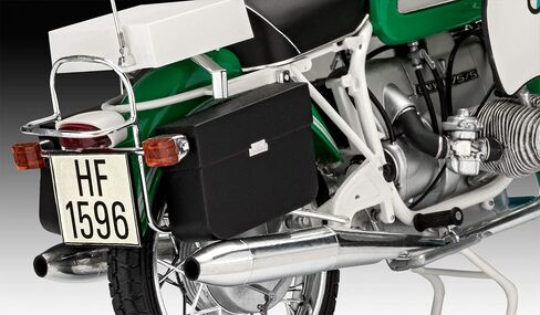 ريفيل RV07940 1:8 - مجموعة نماذج بلاستيكية للشرطة BMW R75/5، متعددة الألوان، 1/8 in Saudi Arabia