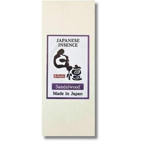 Sndalwood Incense Sticks 85 Sticks Japanese Quality Incense 100% Natural Joss Sticks