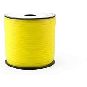 Glow in The Dark Yellow Plastic Craft Lace Lanyard Gimp String Bulk 100 Yard Roll