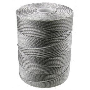 C-LON Bead Cord, Nickel - 0.5mm, 92 Yard Spool