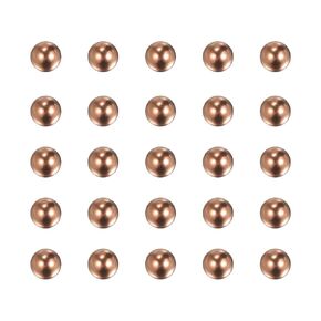 100pcs 3.5mm Precision Solid Copper Bearing Balls for Bearings Valves Decoration