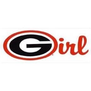 Craftique Georgia Bulldogs Georgia Girl Decal