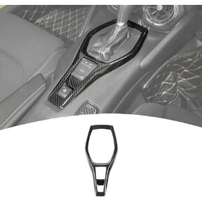 for Chevy Camaro Gear Shift Panel Trim Cover Frame for Chevrolet Camaro 2017-2023 Carbon Fiber Interior Accessories