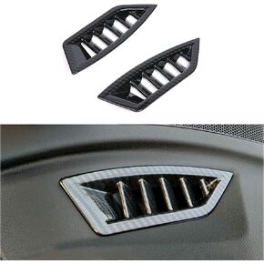 for Subaru Dash Board Air Conditioner Vent Outlet Cover Trim for Subaru Crosstrek Impreza Premium Sport Limited 2018 2019 2020 2021 2022 (Carbon Fiber Grain)