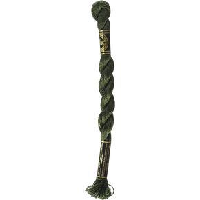 DMC 115 5-935 Pearl Cotton Thread, Dark Avocado Green, Size 5