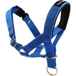 Dog Head Collar Halter Blue 5 Sizes (M: 8.25"-10.25" Snout)
