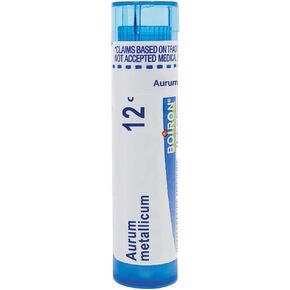 Boiron Aurum Metallicum 12C for Irritability with Intolerance to Noise - 80 Pellets
