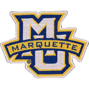 Desert Cactus Marquette University Patch Golden Eagles MU Embroidered Patches Applique Sew or Iron On Blazer Jacket Bag (Patch - Design A)