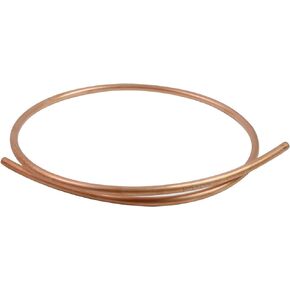 Copper Tube 3/8"OD × 1/4"ID,Refrigeration Tubing,Seamless Round Pipe Tubing (3.28FT)