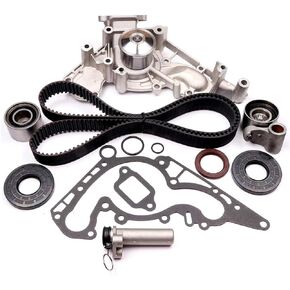 ECCPP WPT-800 HAT009-3 WP2036 TS26298 ITM298 WP2036 TBK298 HAT009-3 Timing Belt Water Pump Kit for Lexus GS400 GS430 GX470 LS400 LS430 LX470 SC400 SC430 for Toyota 4Runner Land Cruiser Sequoia Tundra