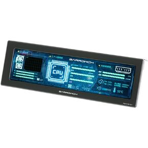 Barrowch External Expansion Display Screen with 8.8 Inches 1920 * 480px Multifunction Synchronous Monitoring Interface (FBEHD-01)