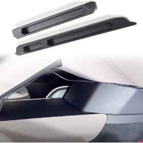 Central Control Storage Box Organizer Compatible with Porsche Taycan 2020 2021 2022 2023, Storage Bar Keeps Things From Flying Around, Upgrade The Storage Package (Long style)