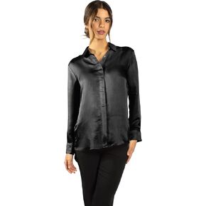 Luxury Artisan Silk Shirts for Women, Silk Button Down Shirts, Silk Blouse in Kuwait