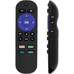 LC-RCRUS-20 Replace Remote Control Applicable for Sharp Roku TV LC-24LB601U LC-32LB601U LC-40LB601U LC-43LB601U LC-50LB601U LC24LB601U LC32LB601U LC40LB601U LC43LB601U LC50LB601U