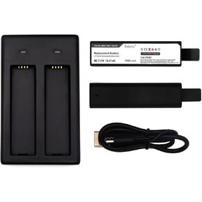 2-Pack DJI Osmo Intelligent Battery and Dual Charger for Osmo, Osmo Mobile, Osmo+