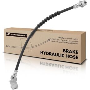 A-Premium Rear Center Brake Hydraulic Hose Compatible with Select Ford Models - F-450 Super Duty 1999-2004, F-550 Super Duty 1999-2003, F53 1999-2001 - Replace# 2C342282NA