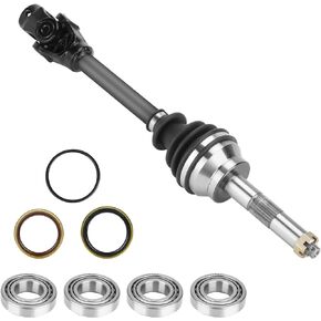 Front Left Right CV Axle Drive Shaft & Wheel Bearing Kit for Polaris Sportsman 400 500, Magnum 325, Big Boss 500 6x6 1998 1999, Xpedition 325 2000 2001 2002 1380063 1380066