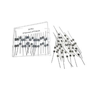 250A, T250A, 250A250V Fuse, T250A250V Fuse, 250MA Fuse, 250MA Fuses, Glass Lead Fuse 250MA, 250VP, 250MA 250V, Fuse 250MA, Fuses 250MA, Slow-Blow Glass Tube Fuse 5 * 20MM Vigor_Source 20 Packs