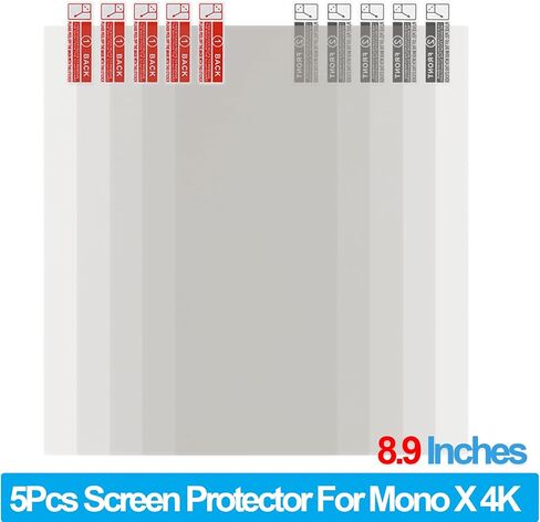 5 قطع واقي شاشة 8.9 بوصة لطابعة Anycubic Photon Mono X 4K 8.9 بوصة أحادية LCD مقاومة للخدش ثلاثية الأبعاد أحادية X LCD طبقة رقيقة واقية in Saudi Arabia