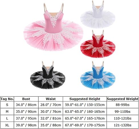 IBAKOM Swan Lake Dance Costume for Women Floral Lace Platter Tutu Ballet Leotard Pancake Skirt Ballerina Dance Dress in Saudi Arabia