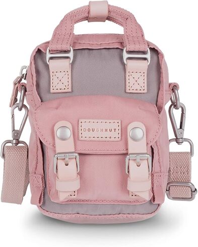 Doughnut Macaroon Tiny Multi Color 1L Women Casual Crossbody Cell Phone Bag Purse Handbag (Lavender x Rose) in Saudi Arabia