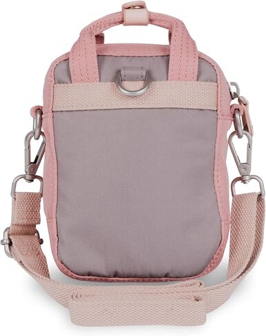 Doughnut Macaroon Tiny Multi Color 1L Women Casual Crossbody Cell Phone Bag Purse Handbag (Lavender x Rose) in Saudi Arabia